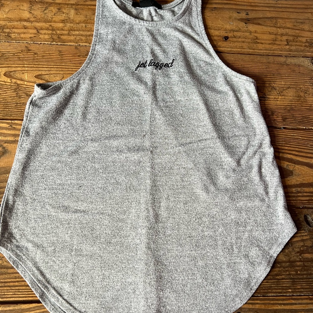 Forever 21 Heather Gray Muscle Tee